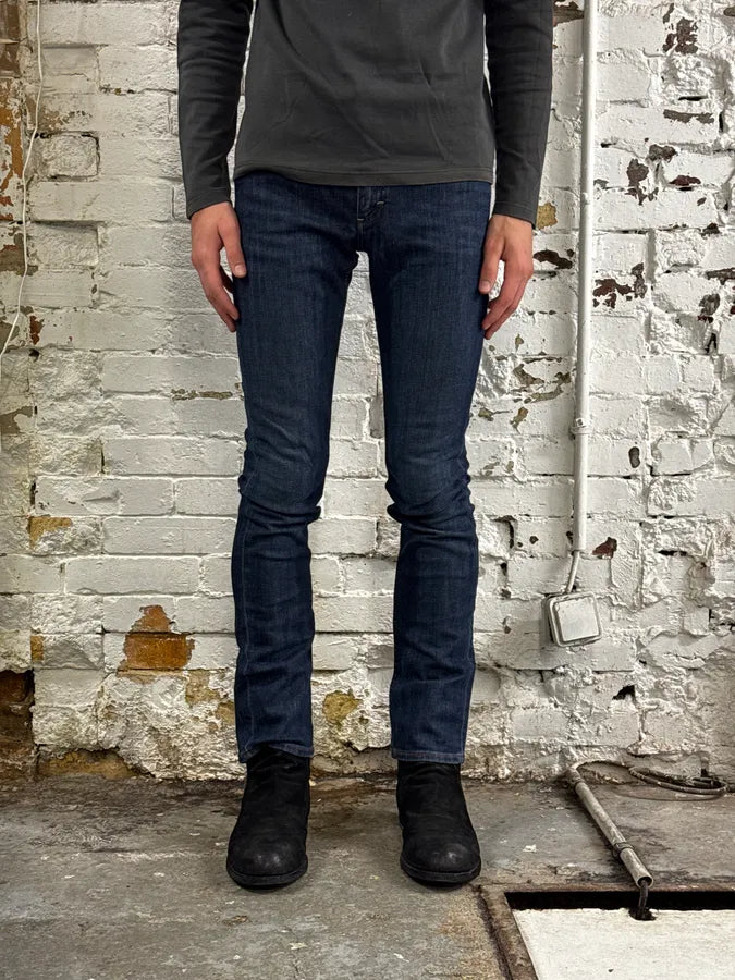 Acne Studios Navy Classic Slim Denim Jeans ygWxhwz 1