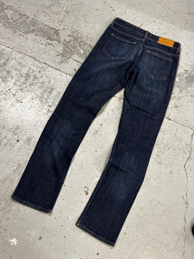 Acne Studios Navy Classic Slim Denim Jeans ygWxhwz 6