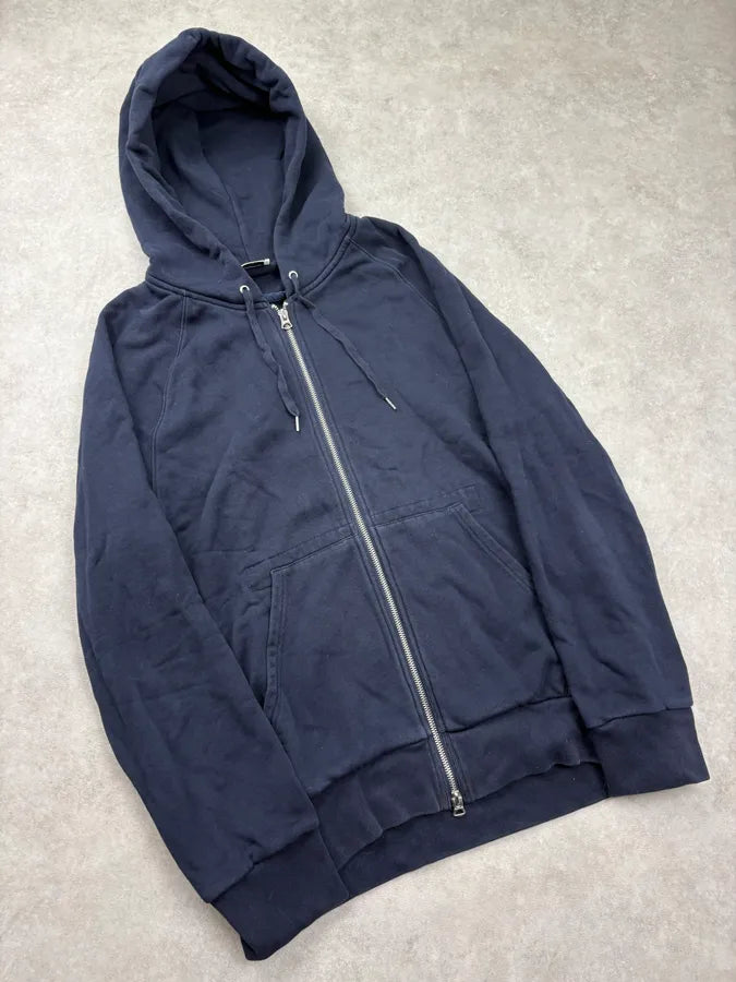 Acne Studios Just Navy Side Zip-up Hoodie BOsWRKy 3
