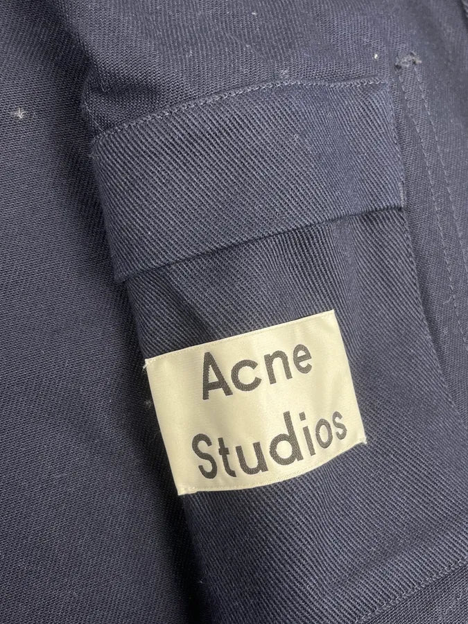 SS2017 Acne Studios Navy Worker Classy Jacket IHtdGab 8