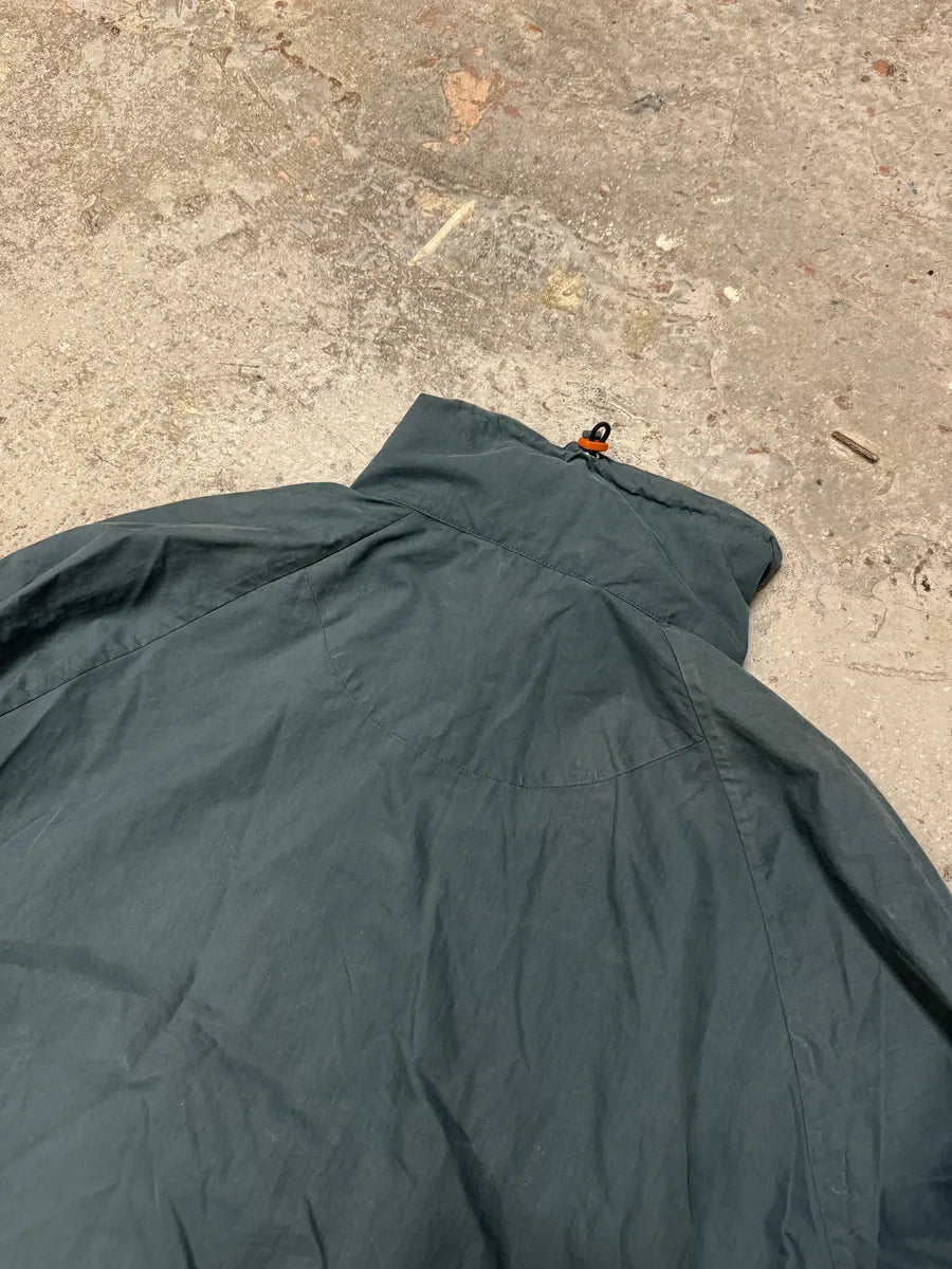 Acne Studios Ophar Asymmetrical Blue Windbreaker Jacket QVZmJVD 5