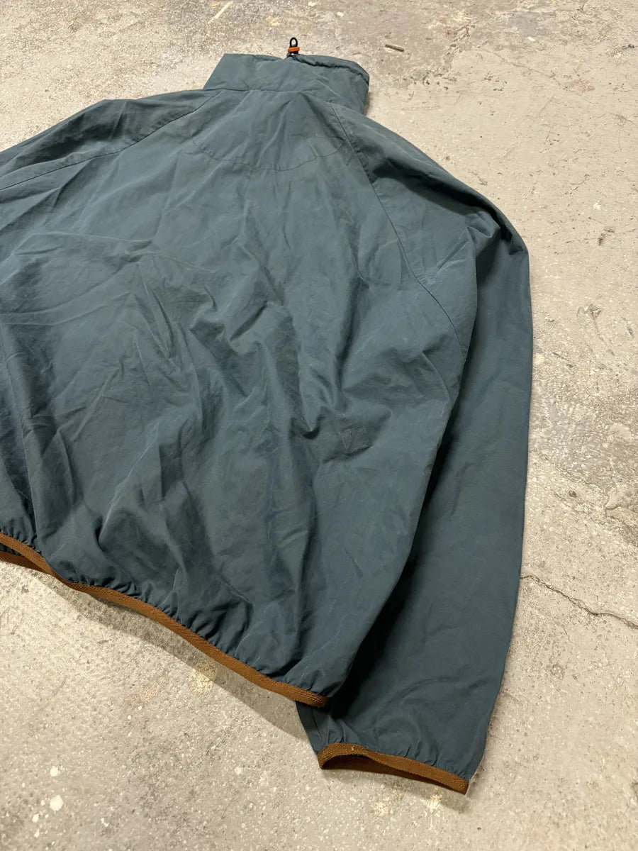 Acne Studios Ophar Asymmetrical Blue Windbreaker Jacket QVZmJVD 6