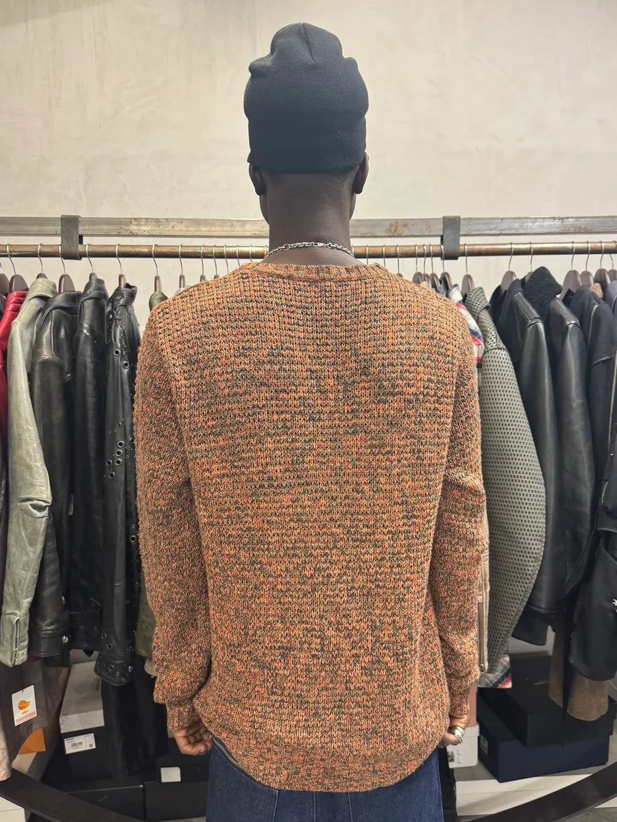 Acne Studios Orange Gradient Wool Sweater wNALGvn 3
