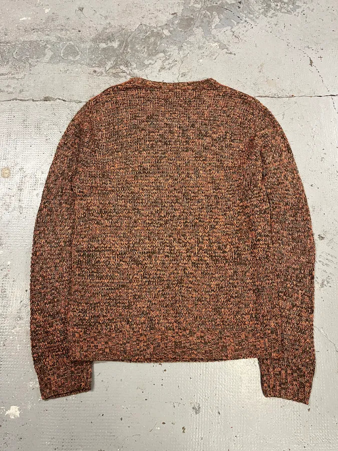 Acne Studios Orange Gradient Wool Sweater wNALGvn 6
