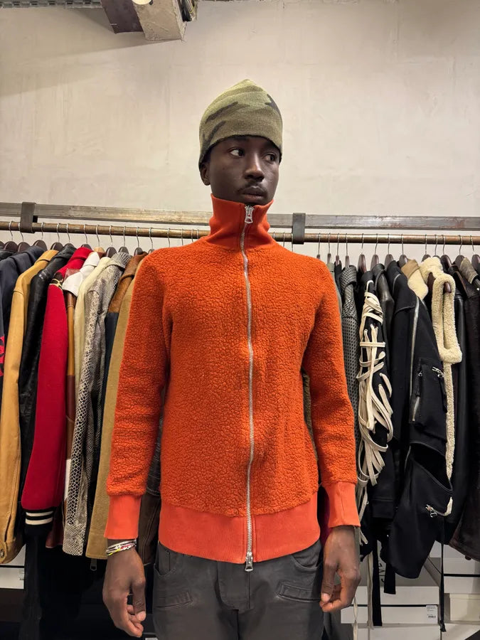 Acne Studios Orange Zip-up Sweater MBmKRoV 0