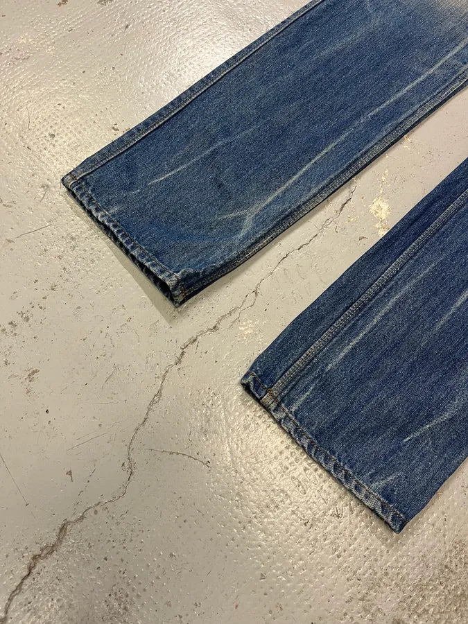 Acne Studios Sample Blue Slim Faded Denim Jeans GNoIvuy 6