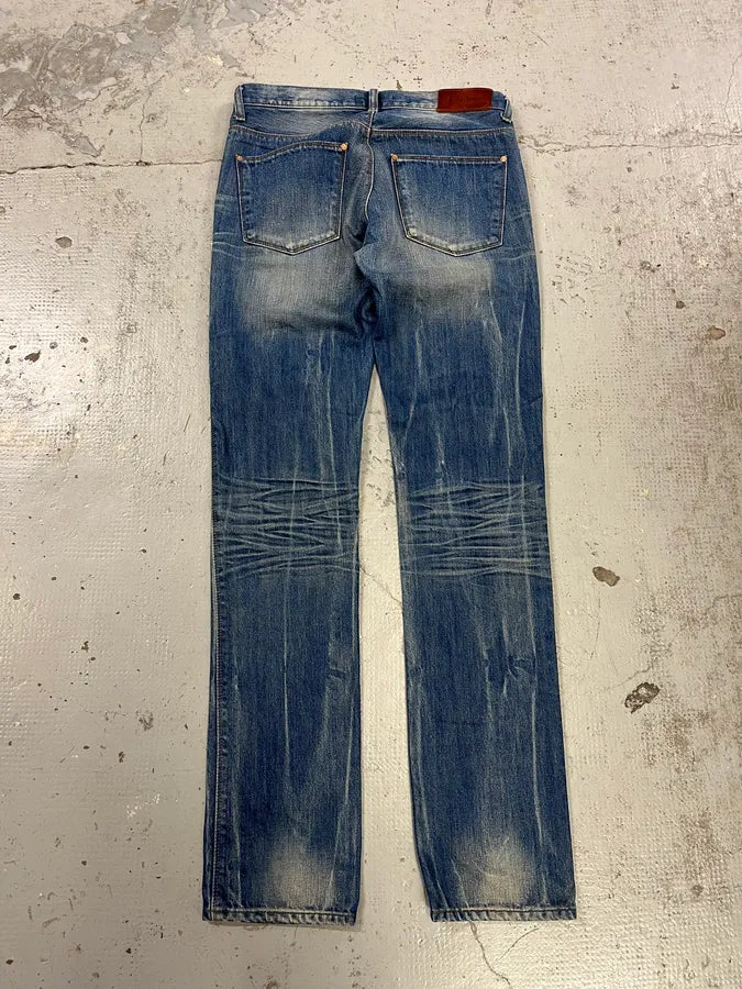 Acne Studios Sample Blue Slim Faded Denim Jeans GNoIvuy 7