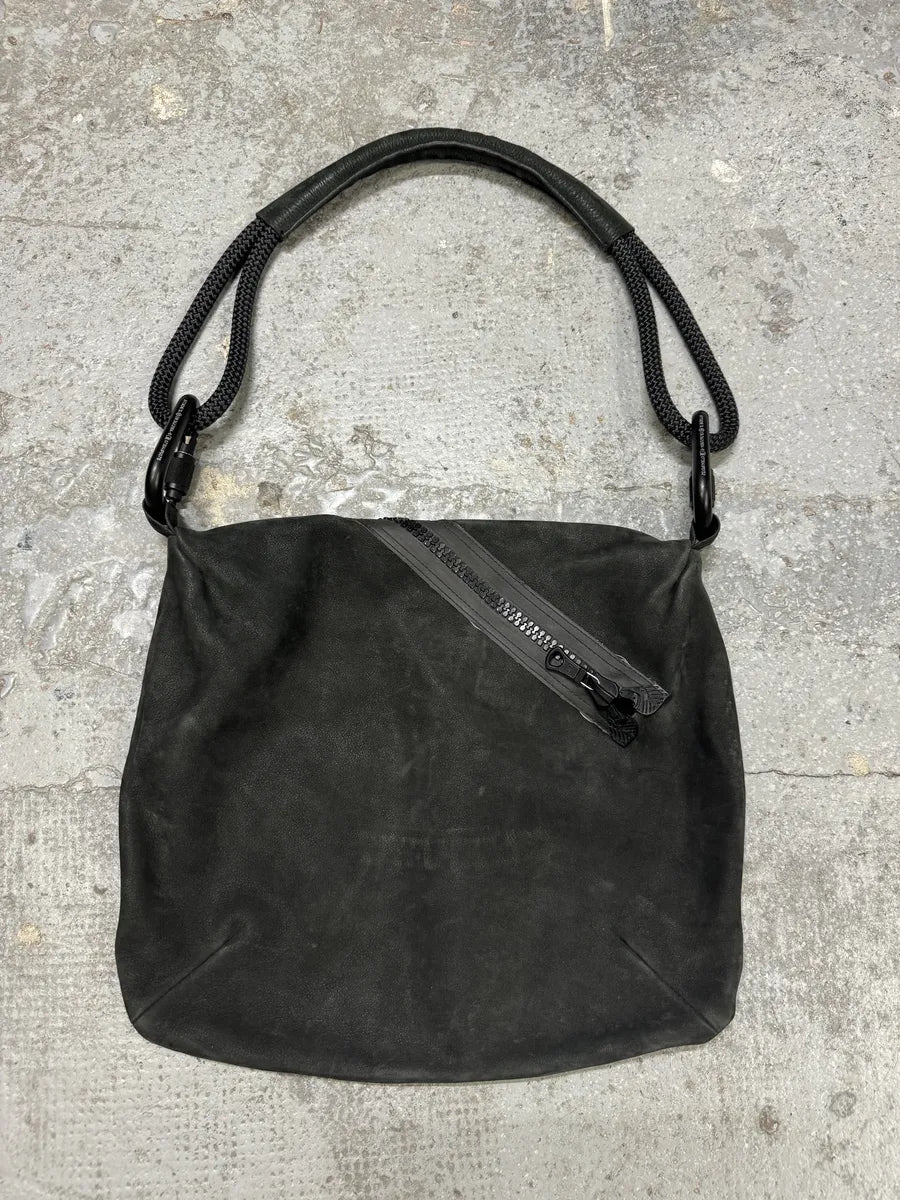 Acne Studios Tern Brut Suede Leather Handle Bag (OS) VKTKWZt 0