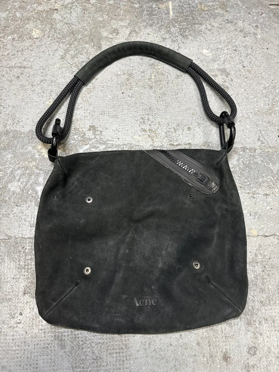 Acne Studios Tern Brut Suede Leather Handle Bag (OS) VKTKWZt 1