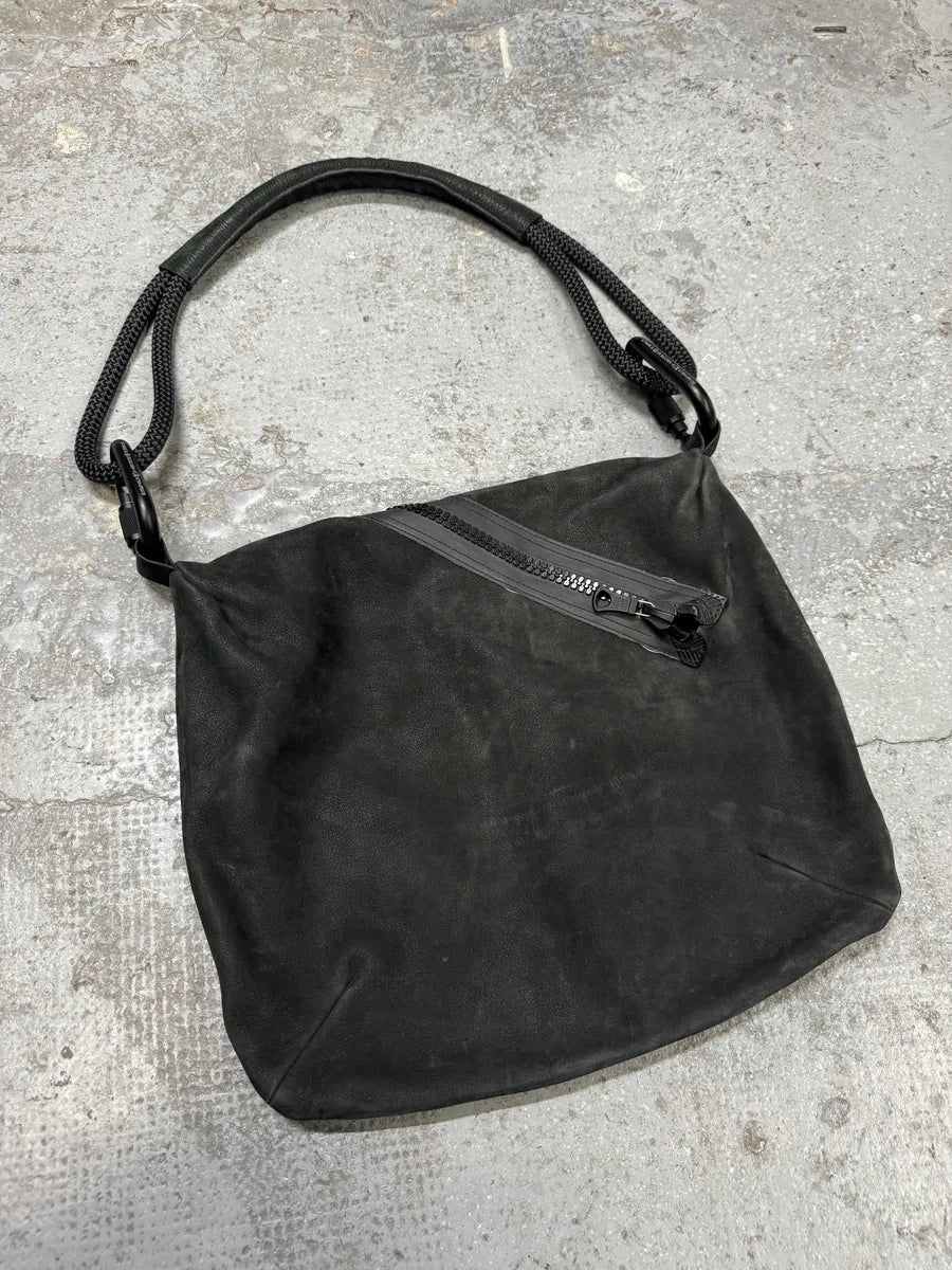 Acne Studios Tern Brut Suede Leather Handle Bag (OS) VKTKWZt 5
