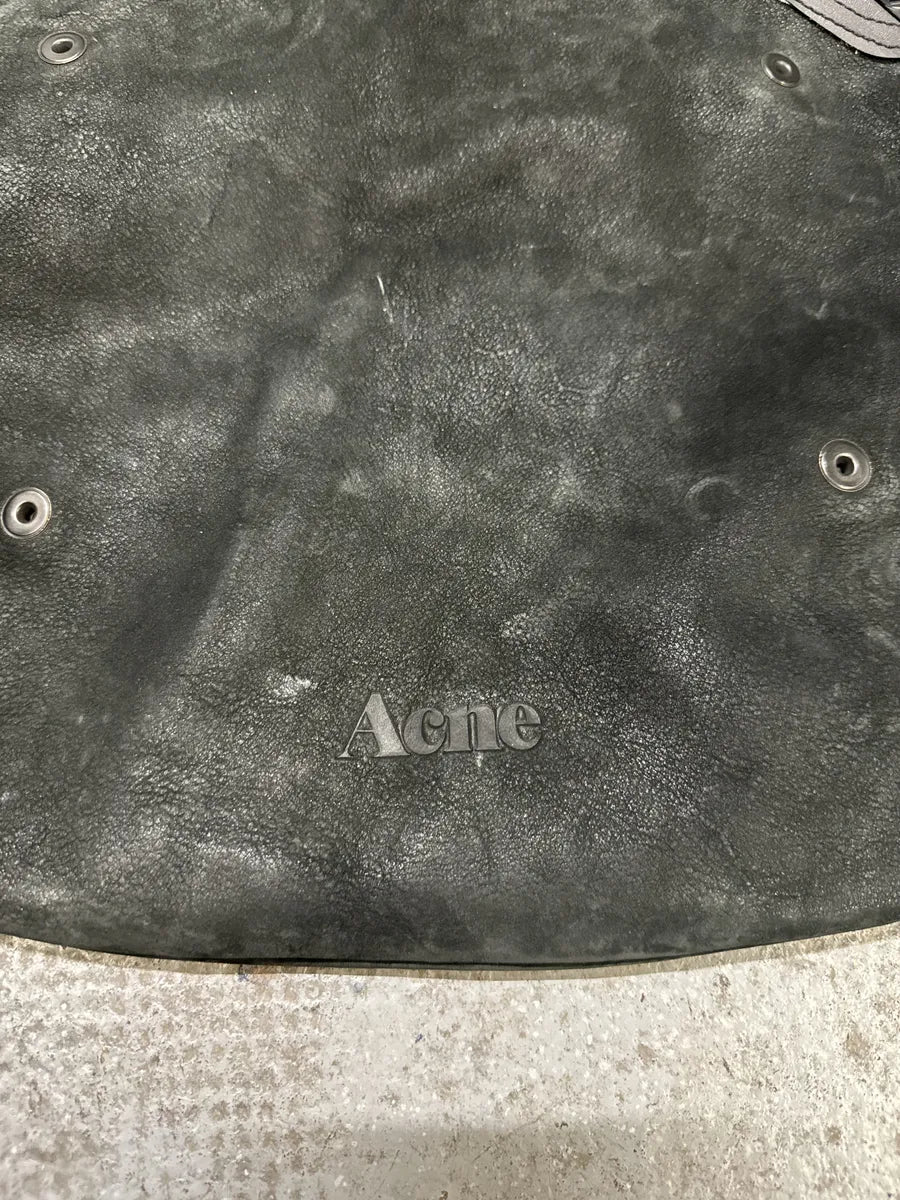 Acne Studios Tern Brut Suede Leather Handle Bag (OS) VKTKWZt 7