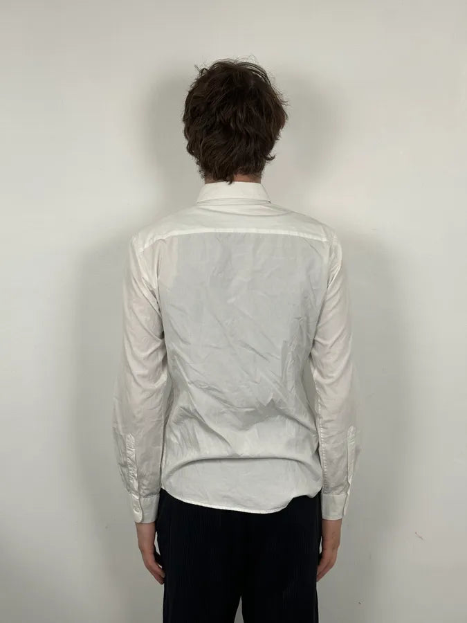 SS2008 Acne Studios White Minimalist Classy Shirt wlkLiyd 2