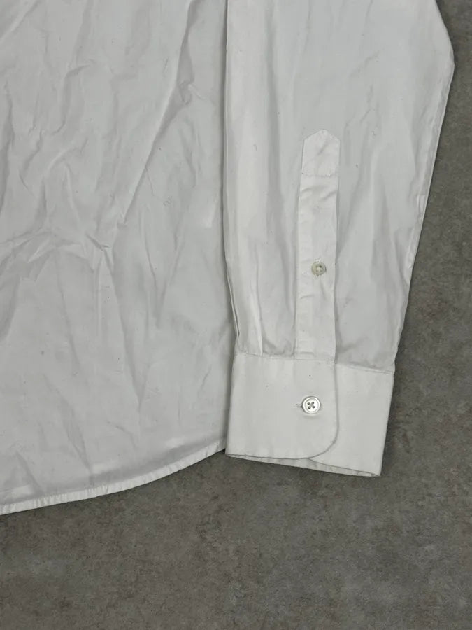 SS2008 Acne Studios White Minimalist Classy Shirt wlkLiyd 7