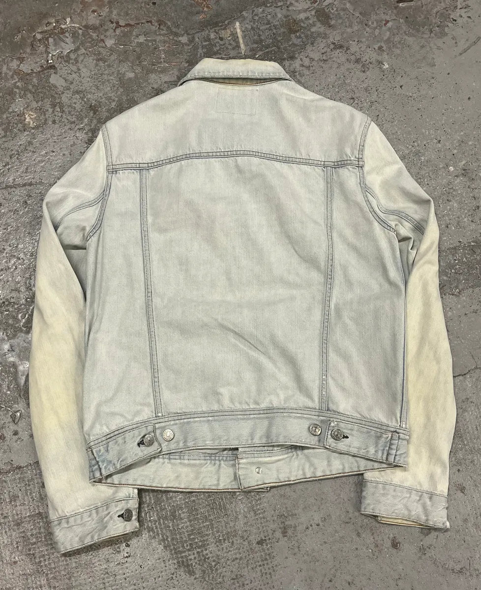Acne Studios White Denim Light Jacket yLJmhHO 4