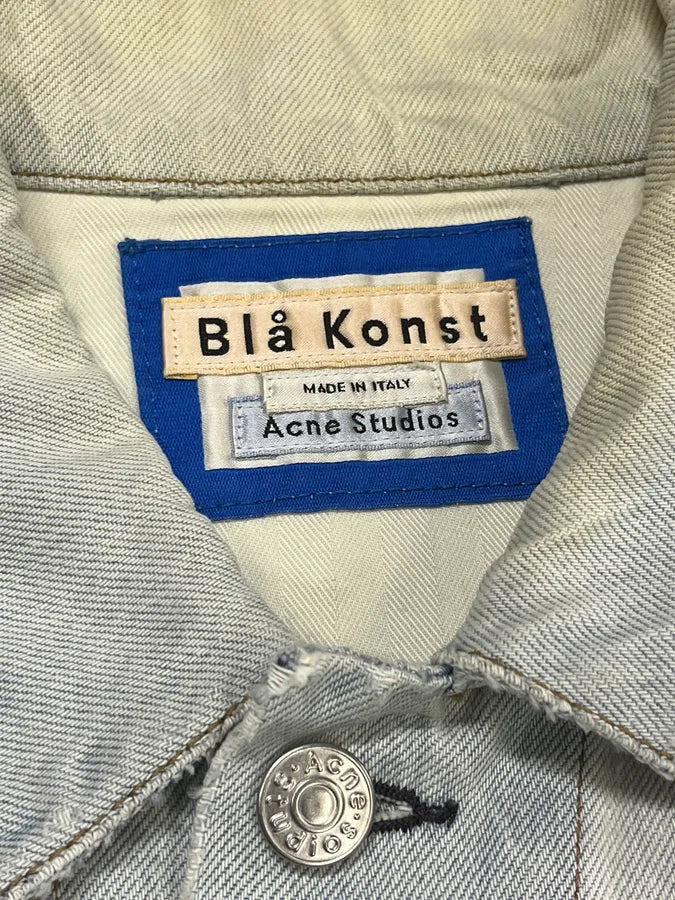 Acne Studios White Denim Light Jacket yLJmhHO 5