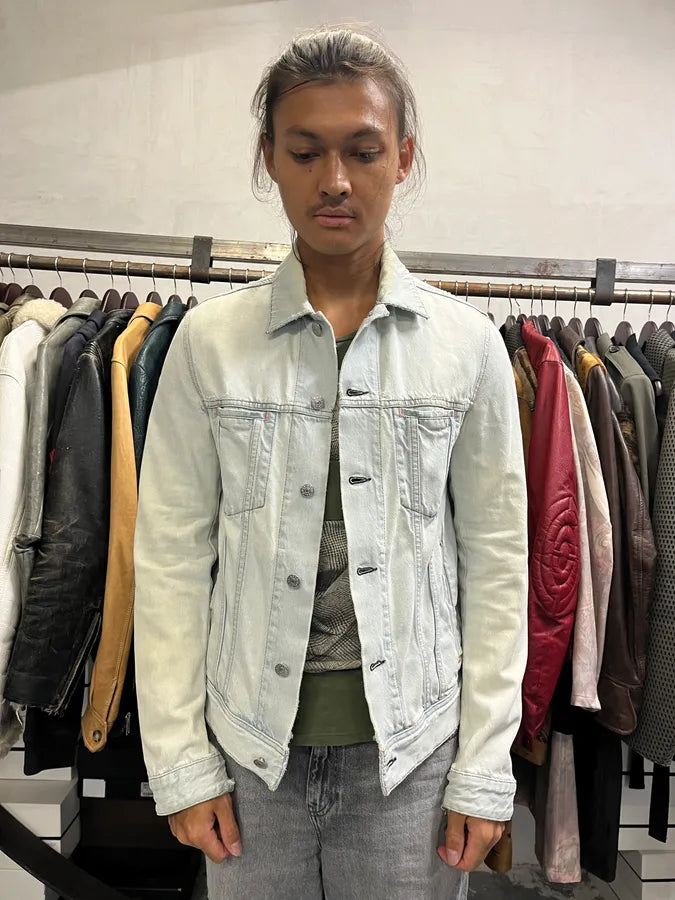 Acne Studios White Denim Light Jacket yLJmhHO 1