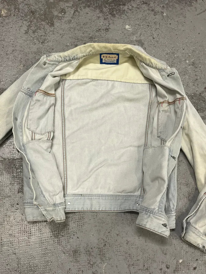 Acne Studios White Denim Light Jacket yLJmhHO 6