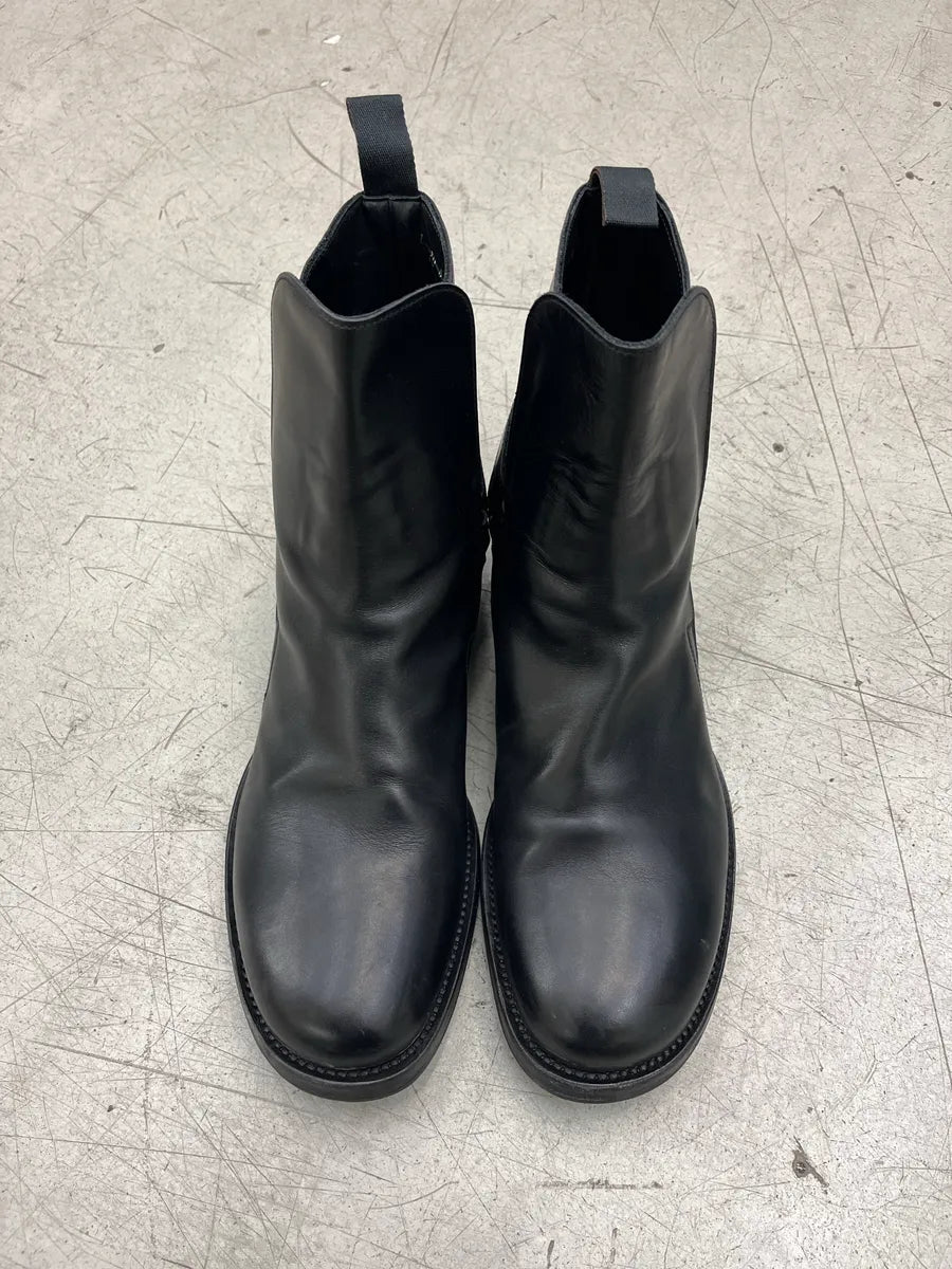 Prada Harness Strap Black Leather Boots aeaLbREN 4