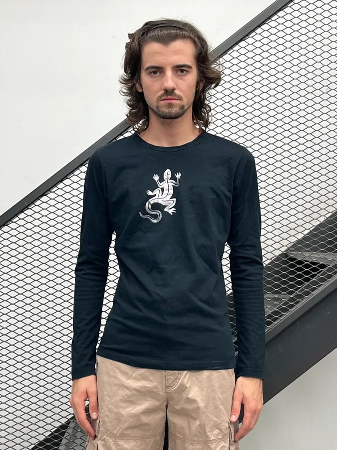 2000s Agnès B Black Lizard Longsleeve ARaGYNM 1