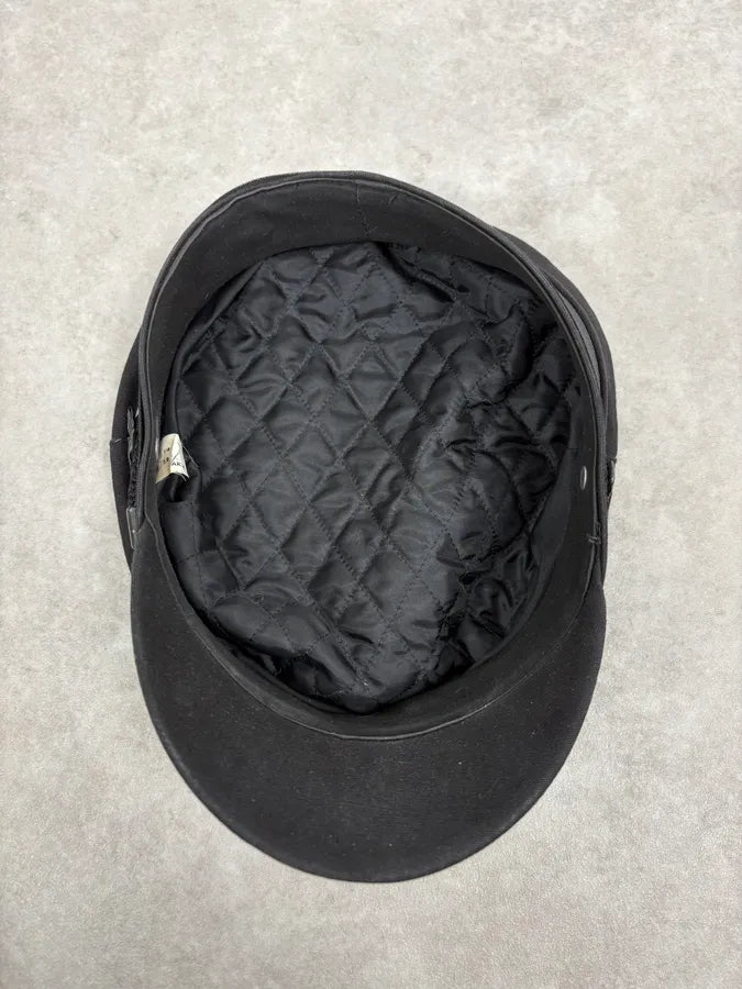 Agnes B Black Officer Hat rhLtLko 6