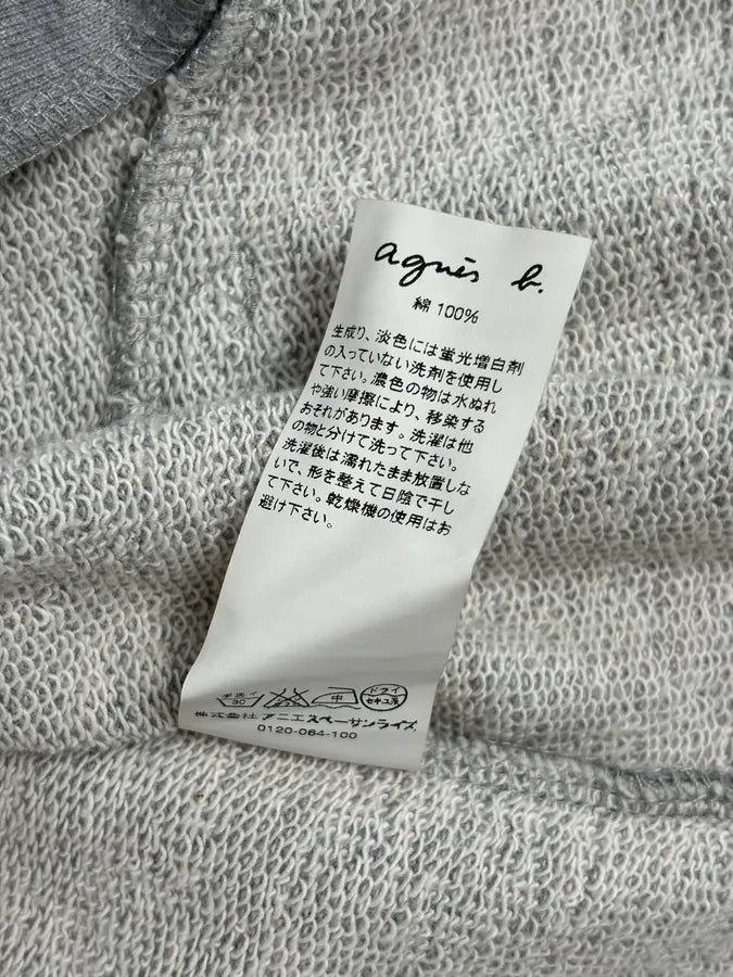 Agnes B Light Grey Cotton Double-Breasted Officer Cardigan pzGULfs 11