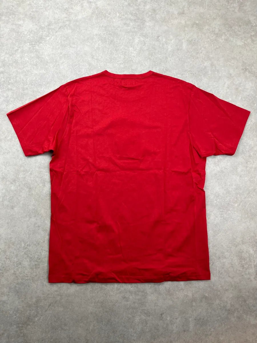 Agnes b Red Embroidered Lizard T-Shirt ezcHYMz 4