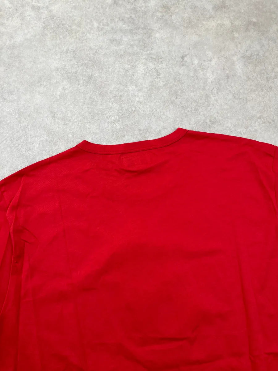Agnes b Red Embroidered Lizard T-Shirt ezcHYMz 5