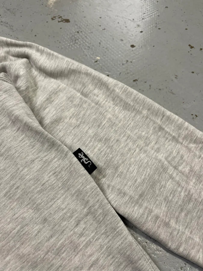 Agnès B Grey Minimalist Zip-Up Hoodie gNJJzVN 6