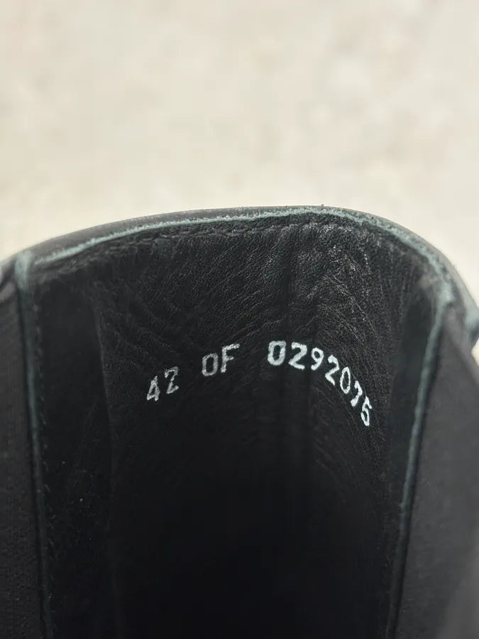 Agnès b. Black Leather Chelsea Boots oWCQsPl 10