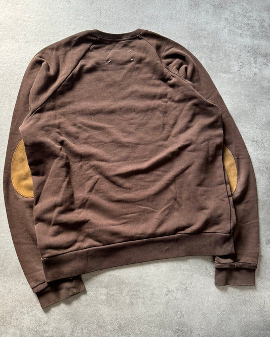 SS2018 Maison Margiela Brown Deconstructed Sweater (M) - 1