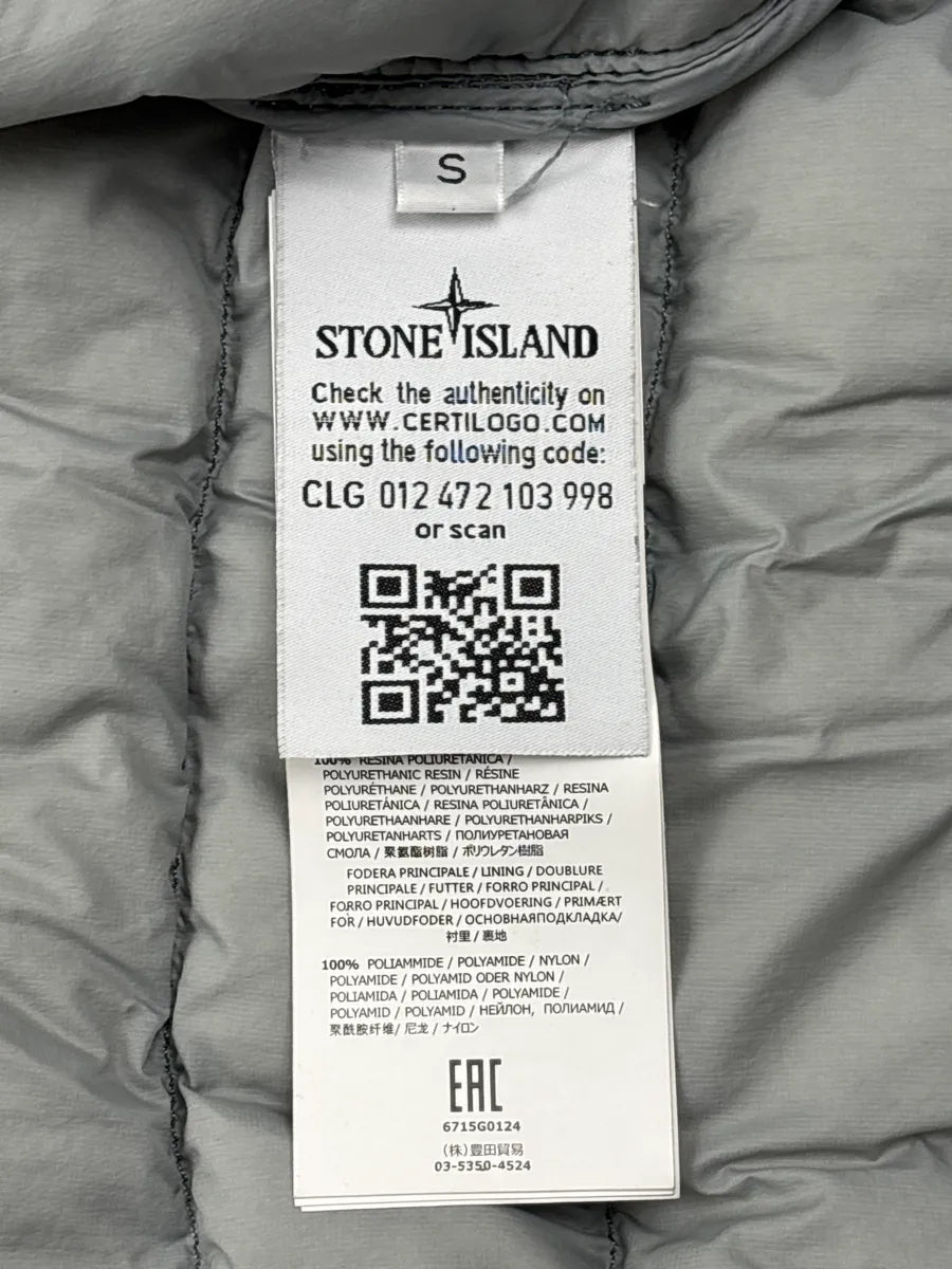 AW2017 Stone Island Grey Quilted Puffer Vest ajUypqkw 12
