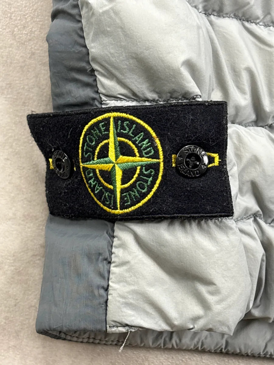 AW2017 Stone Island Grey Quilted Puffer Vest ajUypqkw 8