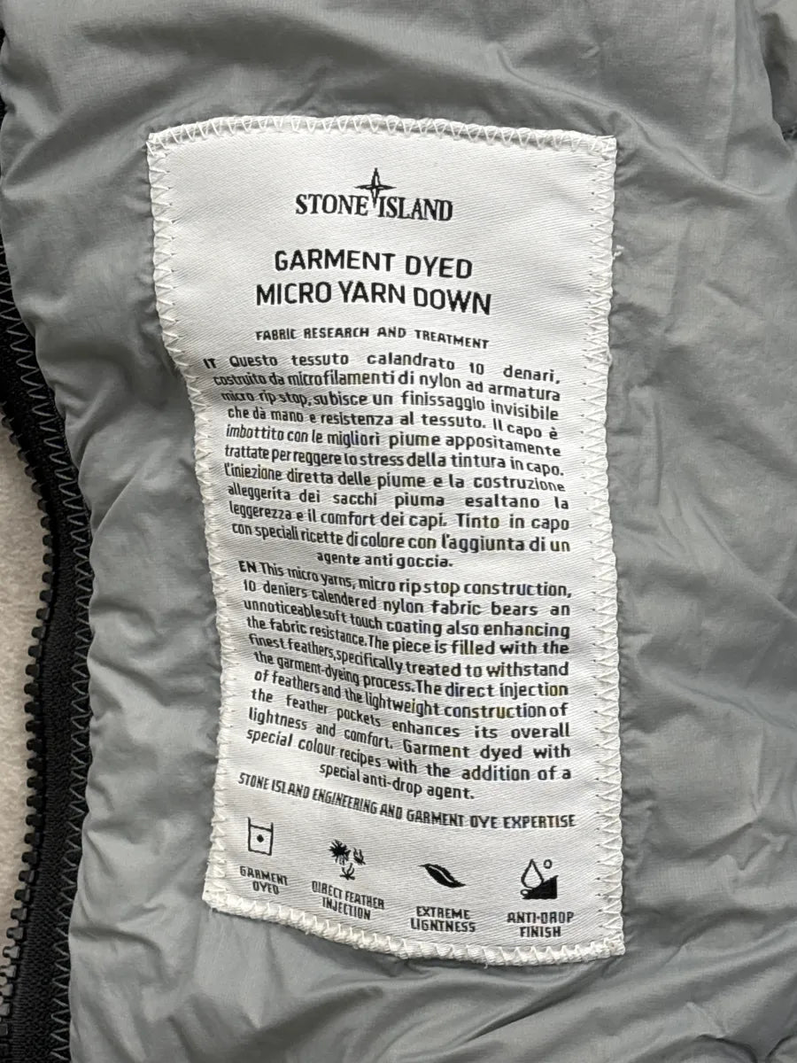 AW2017 Stone Island Grey Quilted Puffer Vest ajUypqkw 11