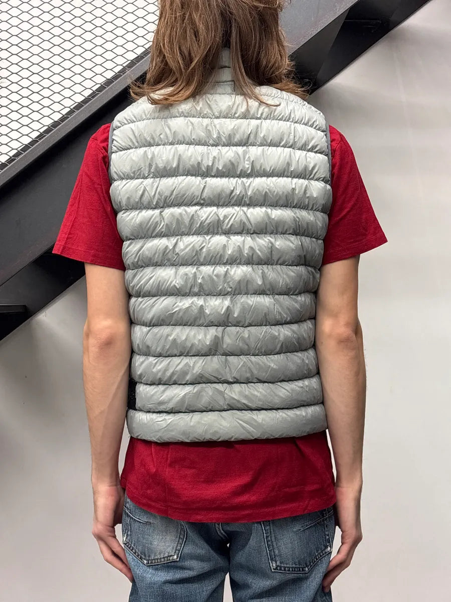 AW2017 Stone Island Grey Quilted Puffer Vest ajUypqkw 2