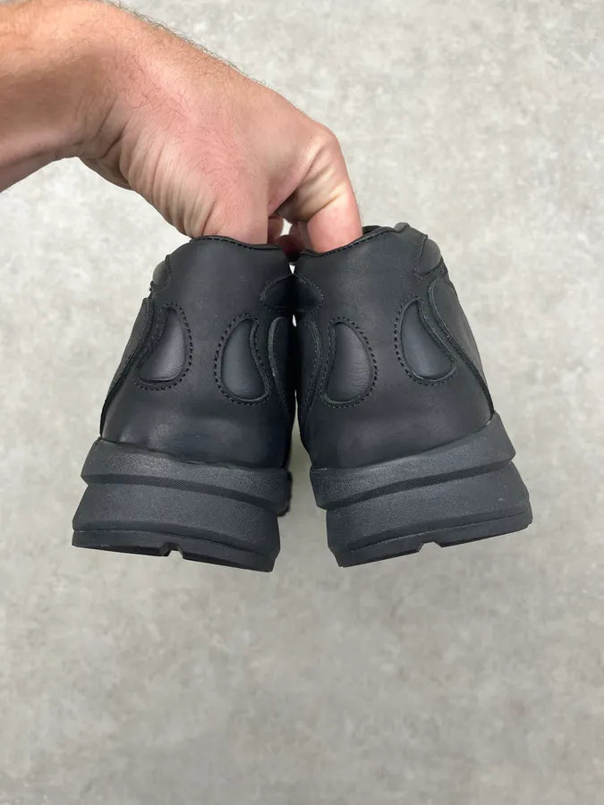 Acne Studios Black Akme Military Vibram Leather Sneakers HFvGlkI 5