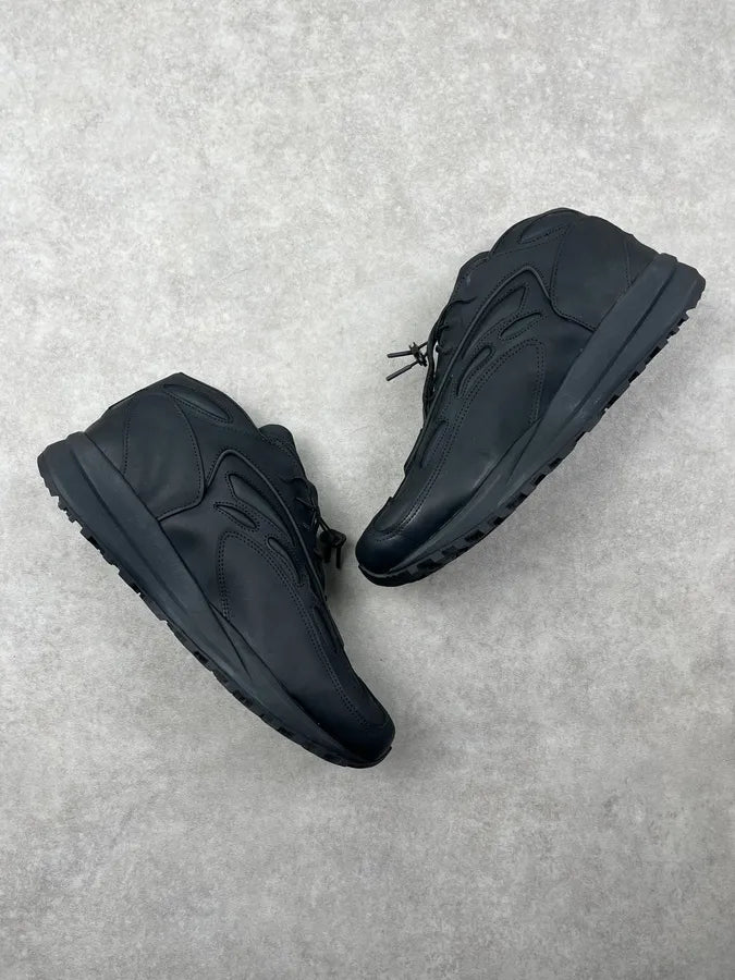 Acne Studios Black Akme Military Vibram Leather Sneakers HFvGlkI 2