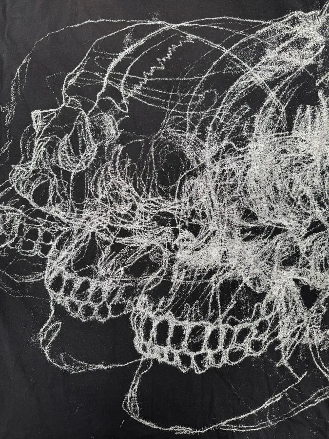 Alexander McQueen Abstract Skeleton Black T-Shirt AOhoNcg 7