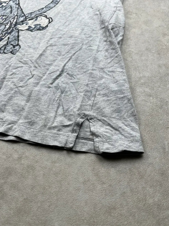 2010s Alexander McQueen Grey Sexual Fantasy Cat T-Shirt tMLQnRF 7
