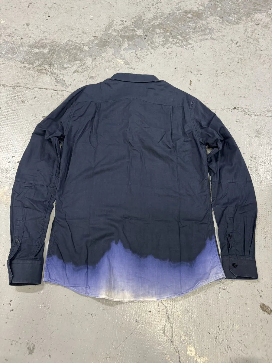 Alexander Mcqueen Black & Purple Gradient Shirt PgwOqdM 3