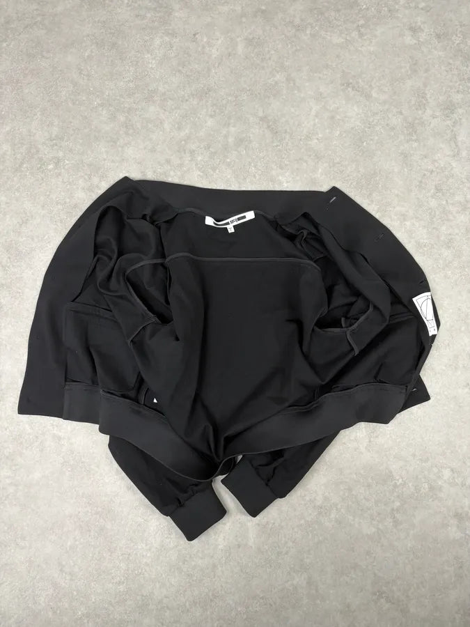 AW2016 Alexander McQueen Black Buttoned Minimalist Jacket NHIGvox 7