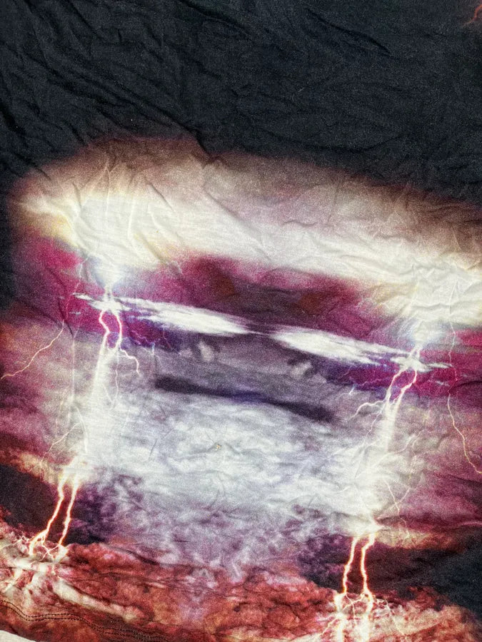 SS2012 Alexander McQueen Black Storm Lightning T-Shirt evrPQvj 6
