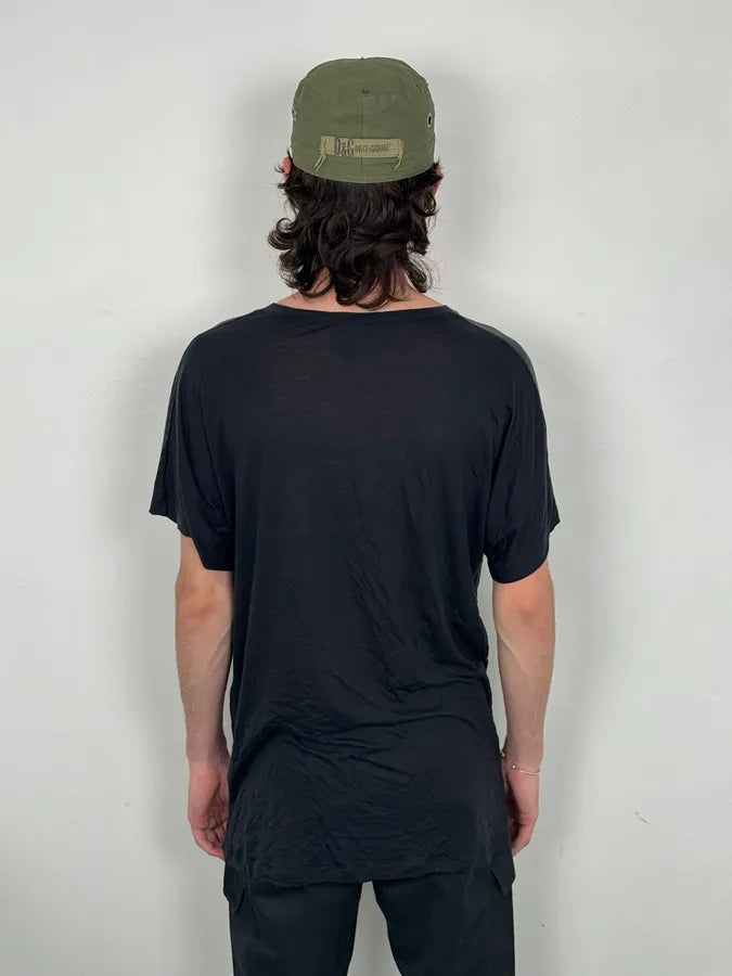 SS2012 Alexander McQueen Black Storm Lightning T-Shirt evrPQvj 2