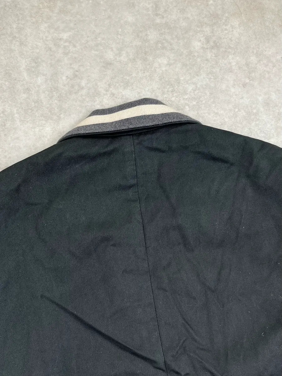 2000s Alexander McQueen Black Striped Collar Blazer Jacket jElYcRg 6