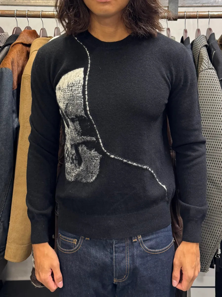 Alexander McQueen Black Deadskull Sweater LRlKoIe 1
