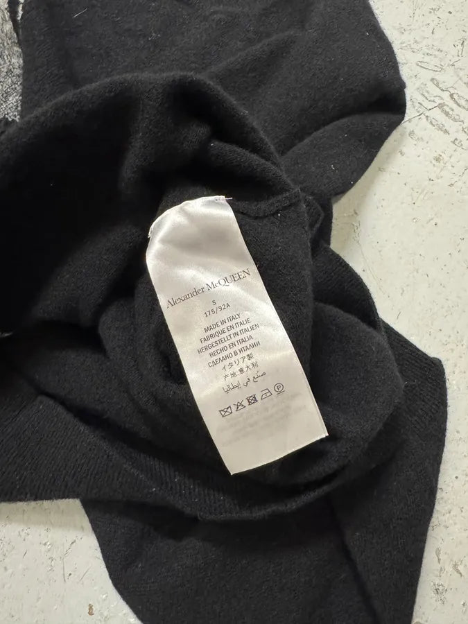 Alexander McQueen Black Deadskull Sweater LRlKoIe 6