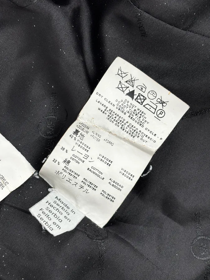 Alexander McQueen Black Long Wool Multi Zips Jacket XdJEobu 13