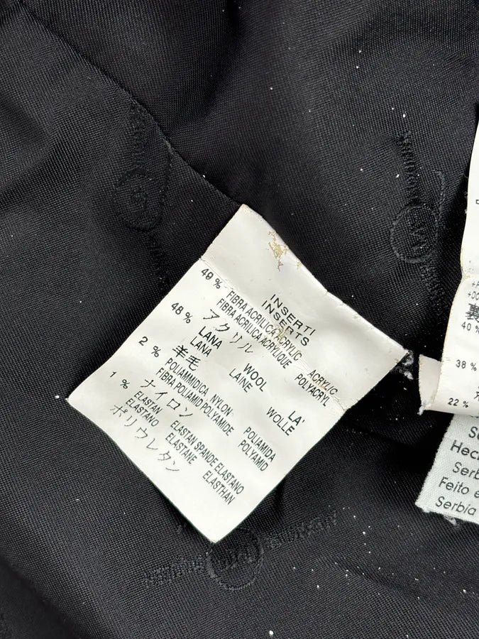 Alexander McQueen Black Long Wool Multi Zips Jacket XdJEobu 14