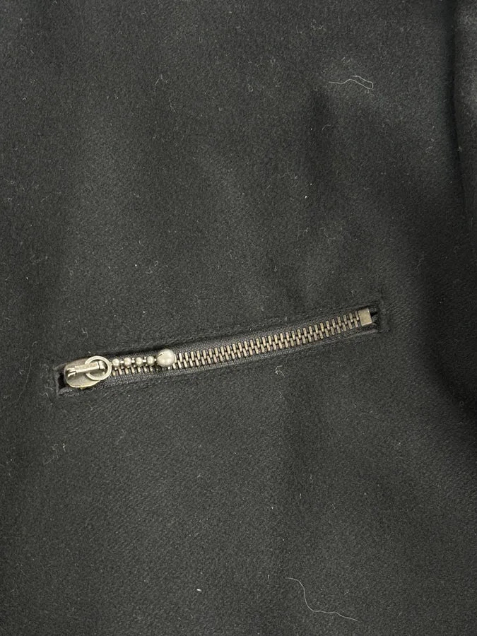 Alexander McQueen Black Long Wool Multi Zips Jacket XdJEobu 10