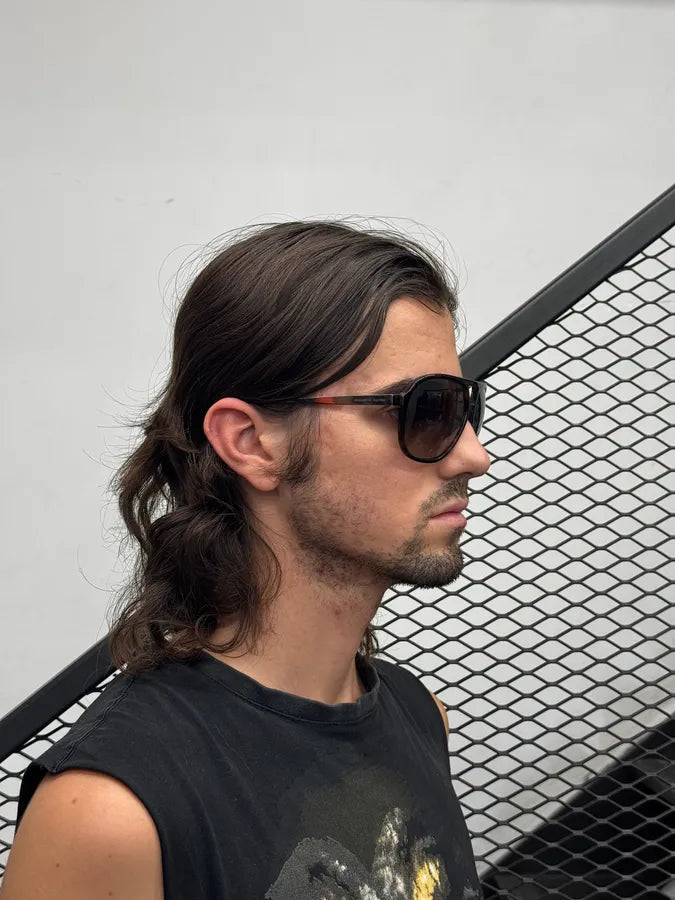 Alexander McQueen Brown Acetate Tortoiseshell Sunglasses hggxxev 2