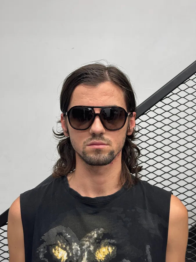 Alexander McQueen Brown Acetate Tortoiseshell Sunglasses hggxxev 1